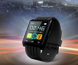 U3 Smart watch Bluetooth 4.0 Remota Camara Podometro Smart Watch para Android y Iphon8