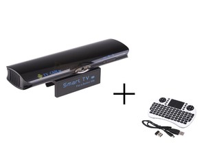 Tv box convierte tu televisor en un centro multimedia completo  + teclado inalambrico con ratón touch pad